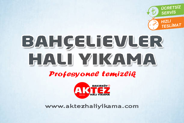 Bahçelievler Halı Yıkama